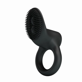Touch-Activated Vibrating Silicone Cock Ring