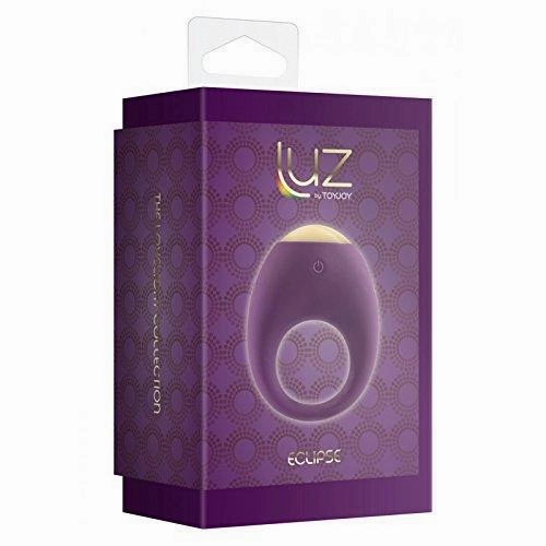 ToyJoy - Luz Eclipse Vibrating Cock Ring (Purple)