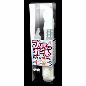 Toysheart - Pretty Girl Rabbit Vibrator (White)
