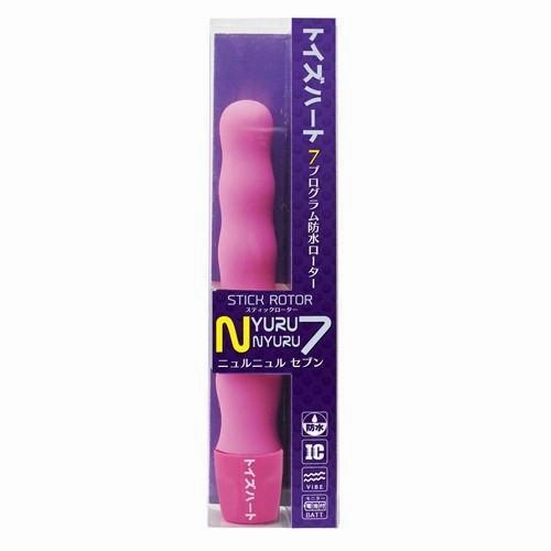 ToysHeart - Stick Rotor Yuru Nyuru 7 G-Spot Vibrator (Pink)