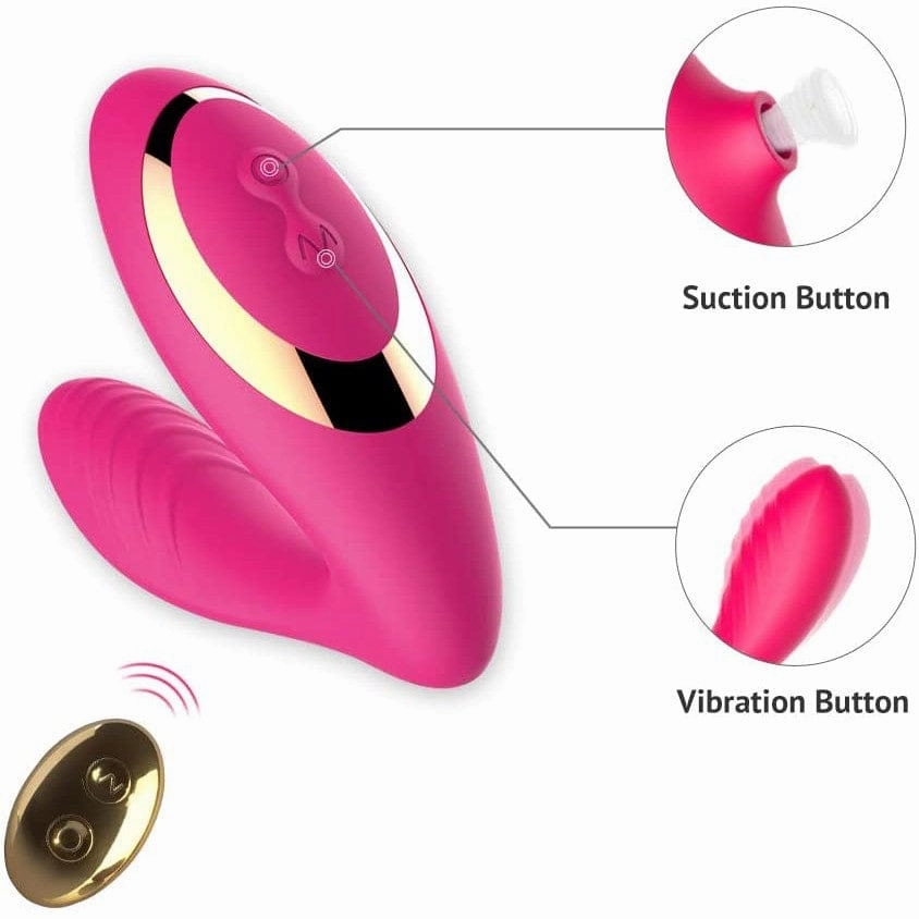 Tracy's Dog - Clitoral Air Stimulator Sucking Vibrator with Remote OG 2