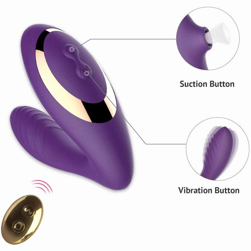 Tracy's Dog - Clitoral Air Stimulator Sucking Vibrator with Remote OG 2