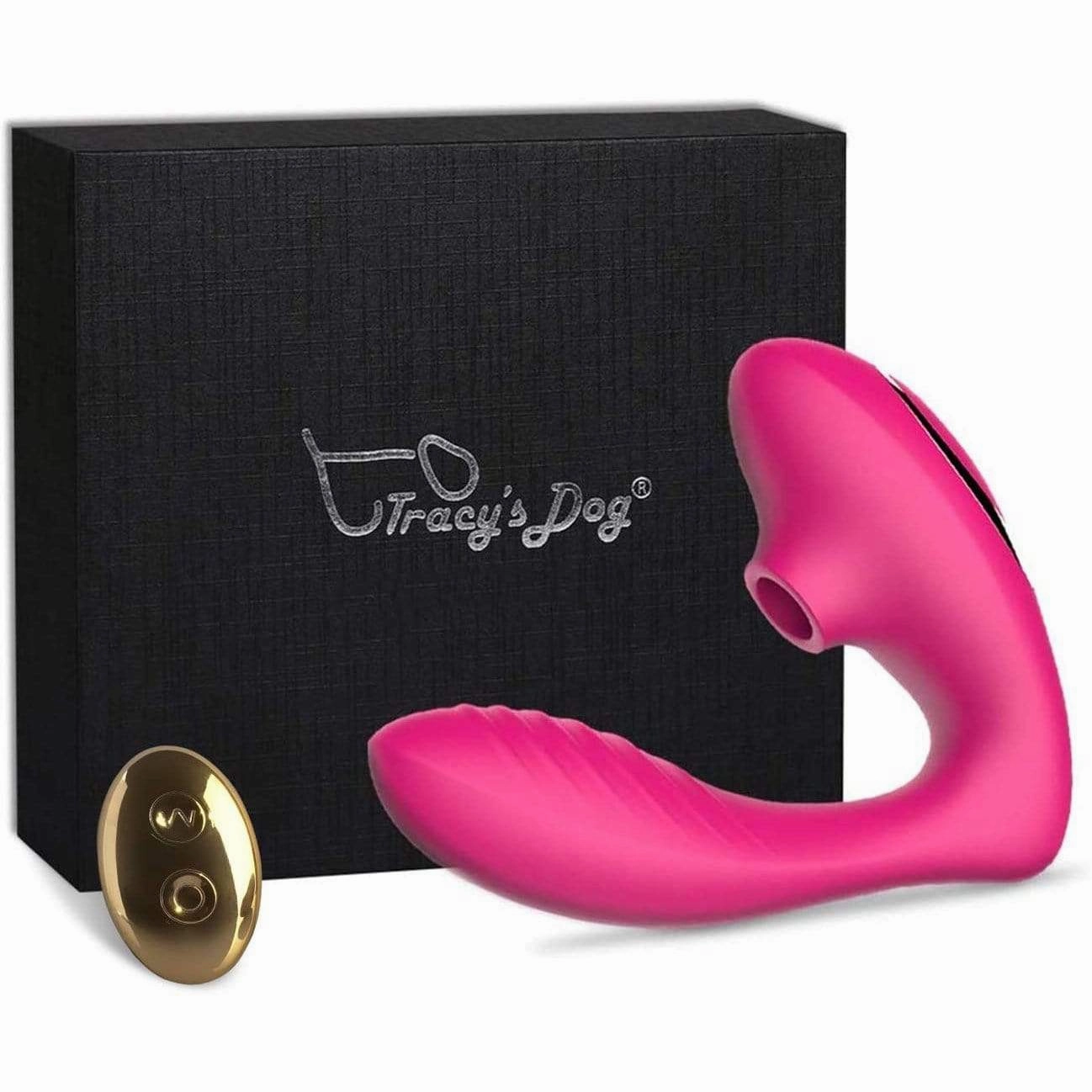 Tracy's Dog - Clitoral Air Stimulator Sucking Vibrator with Remote OG 2