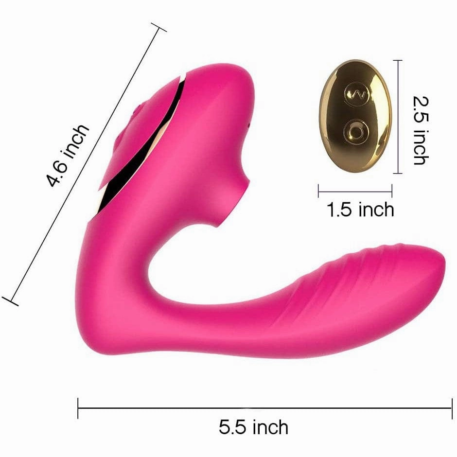 Tracy's Dog - Clitoral Air Stimulator Sucking Vibrator with Remote OG 2