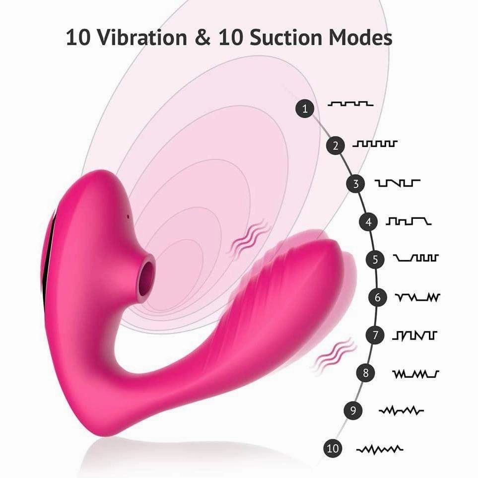Tracy's Dog - Clitoral Air Stimulator Sucking Vibrator with Remote OG 2
