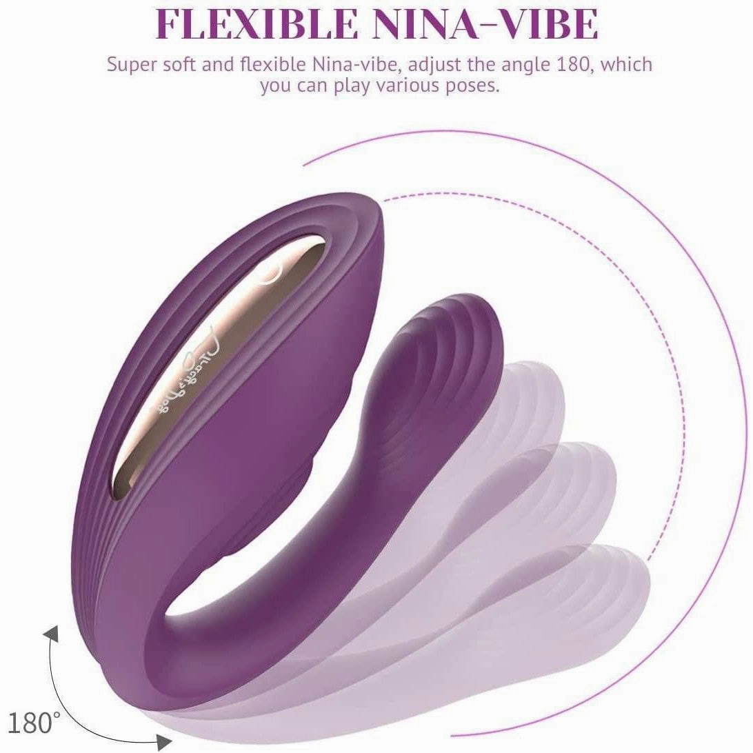 Tracy's Dog - Nina Couple Vibrator (Purple)