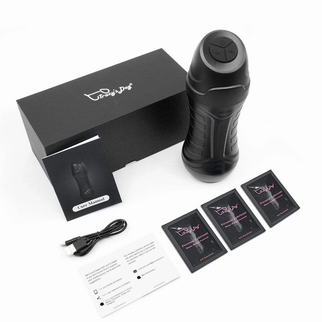 Tracy's Dog - Osburn Automatic Male Masturbator (Black)