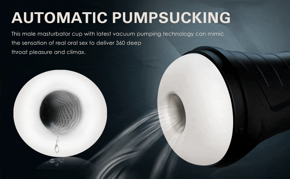Tracy's Dog - Osburn Automatic Male Masturbator (Black)