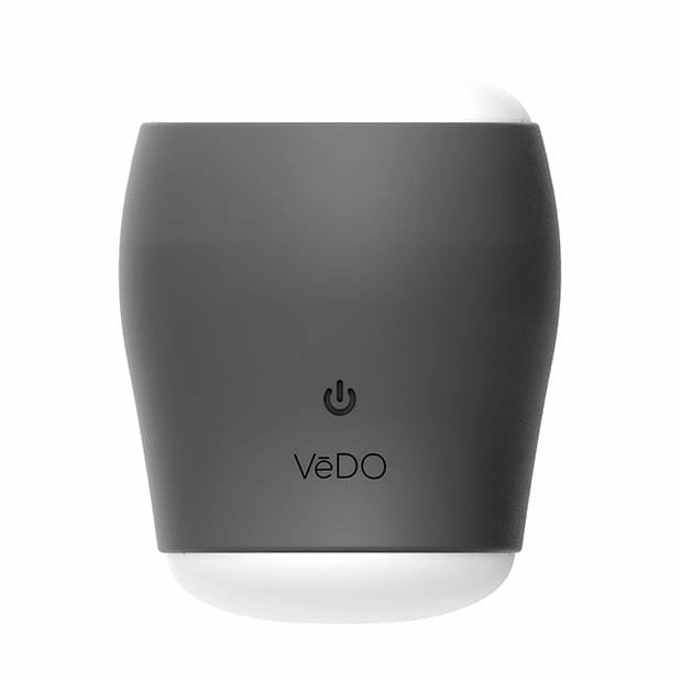 VeDO - Grip Rechargeable Vibrating Soft Stroker (Just Black)
