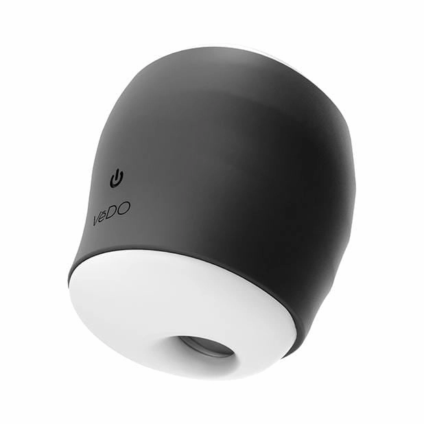 VeDO - Grip Rechargeable Vibrating Soft Stroker (Just Black)