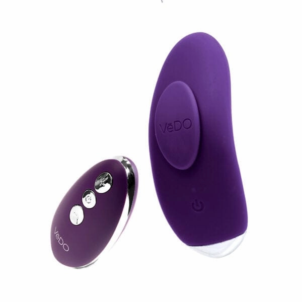 VeDO - Niki Remote Rechargeable Panty Vibe (Deep Purple)