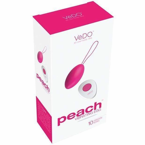 VeDO - Peach Rechargeable Egg Vibrator