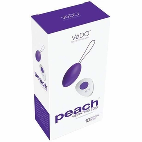VeDO - Peach Rechargeable Egg Vibrator