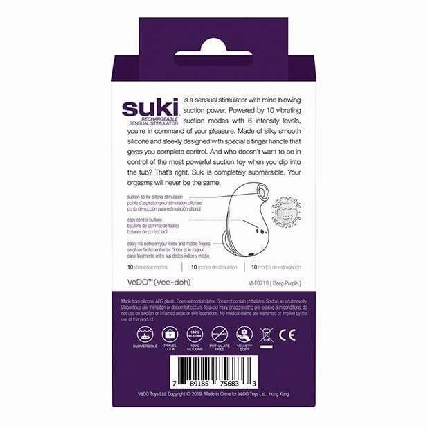 VeDO - Suki Rechargeable Sensual Vibrating Clitoral Air Stimulator