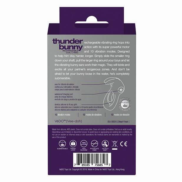 VeDO - Thunder Rechargeable Dual Cock Ring