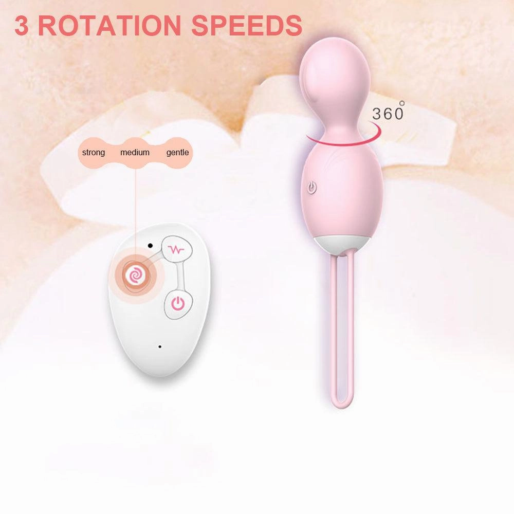 Vibrating Ben Wa Balls Kegel Balls with 10 Vibration Modes Female G-Spot Egg Vibrators