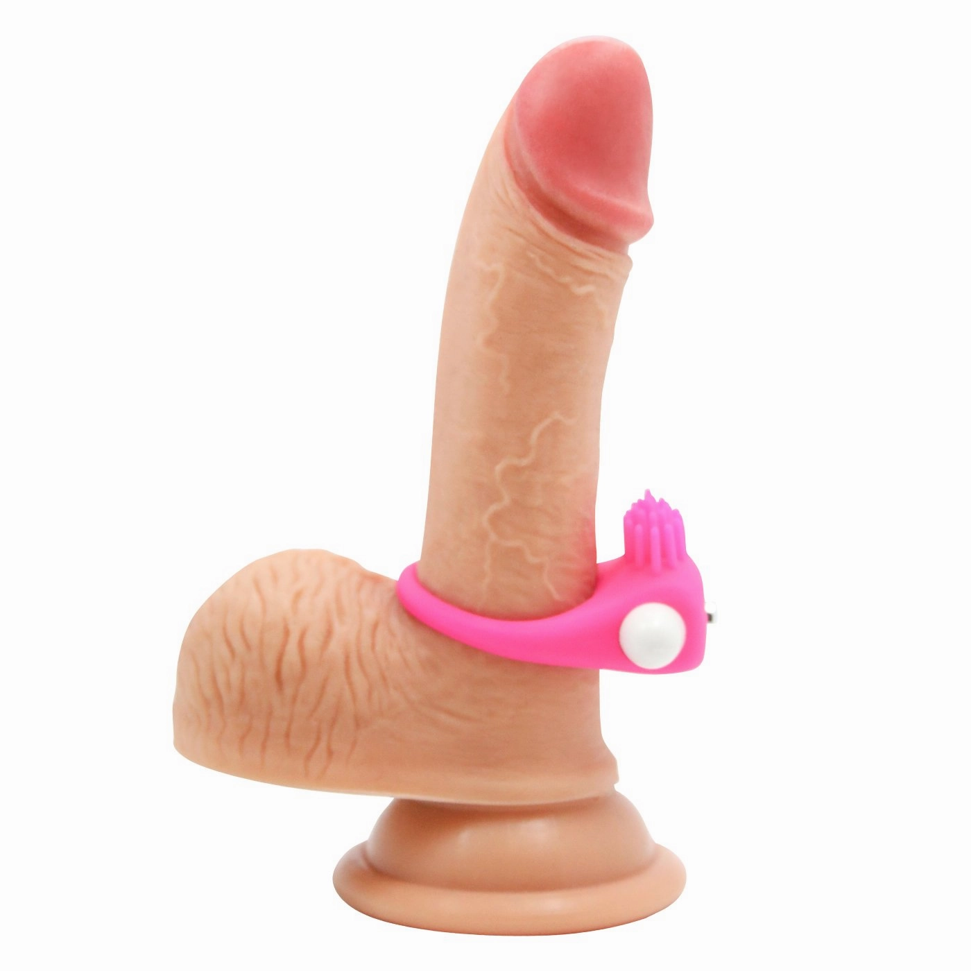 Vibrating Cock Ring With Nubby Ticklers