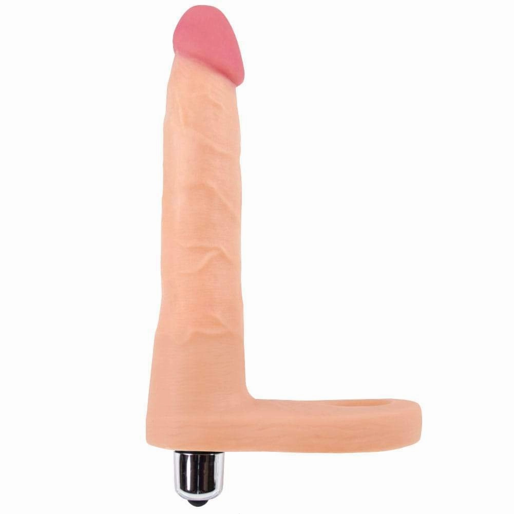 Vibrating Double Penetration Cockring