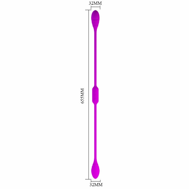 Vibrator - Egg Style Double Rechargeable Eggs Dream Lover's Whip