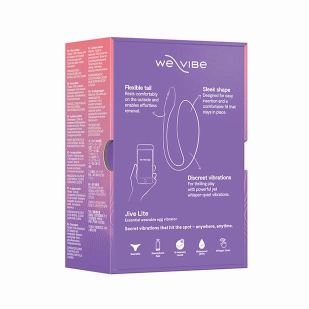WE VIBE - Jive Lite App-Controlled Vibrating Egg Massager (Purple)