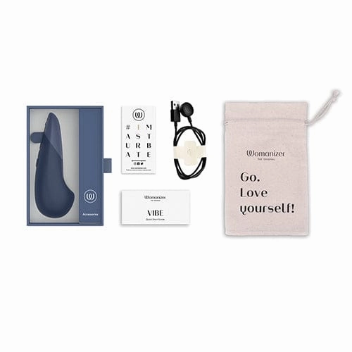 Womanizer - Vibe Noiseless Lay on Vibrator