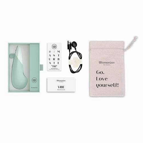 Womanizer - Vibe Noiseless Lay on Vibrator