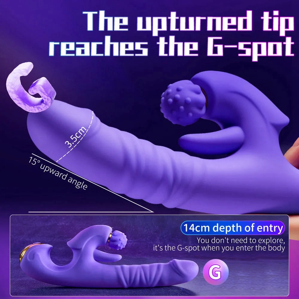 Xinghaoya 3-In-1 Female Vibrator