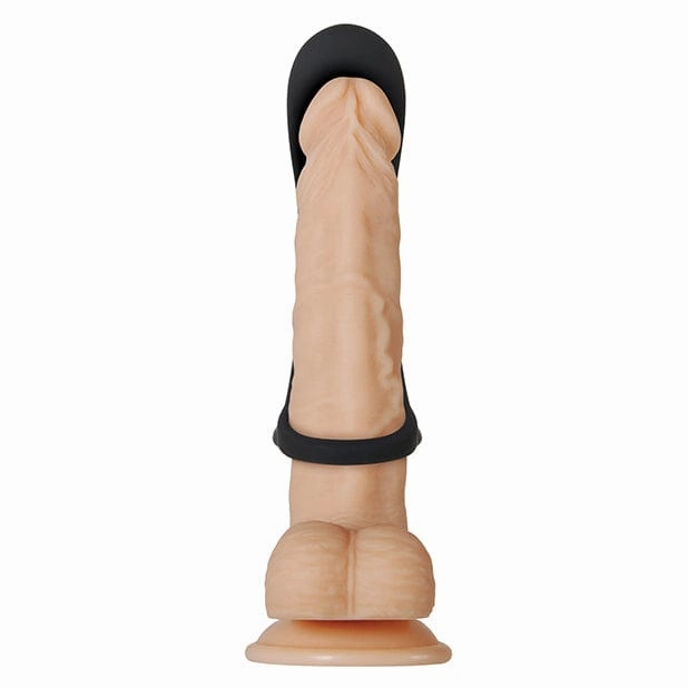 Zero Tolerance - Cock Armor Vibrating Rechargeable Cock Ring Sleeve (Black)