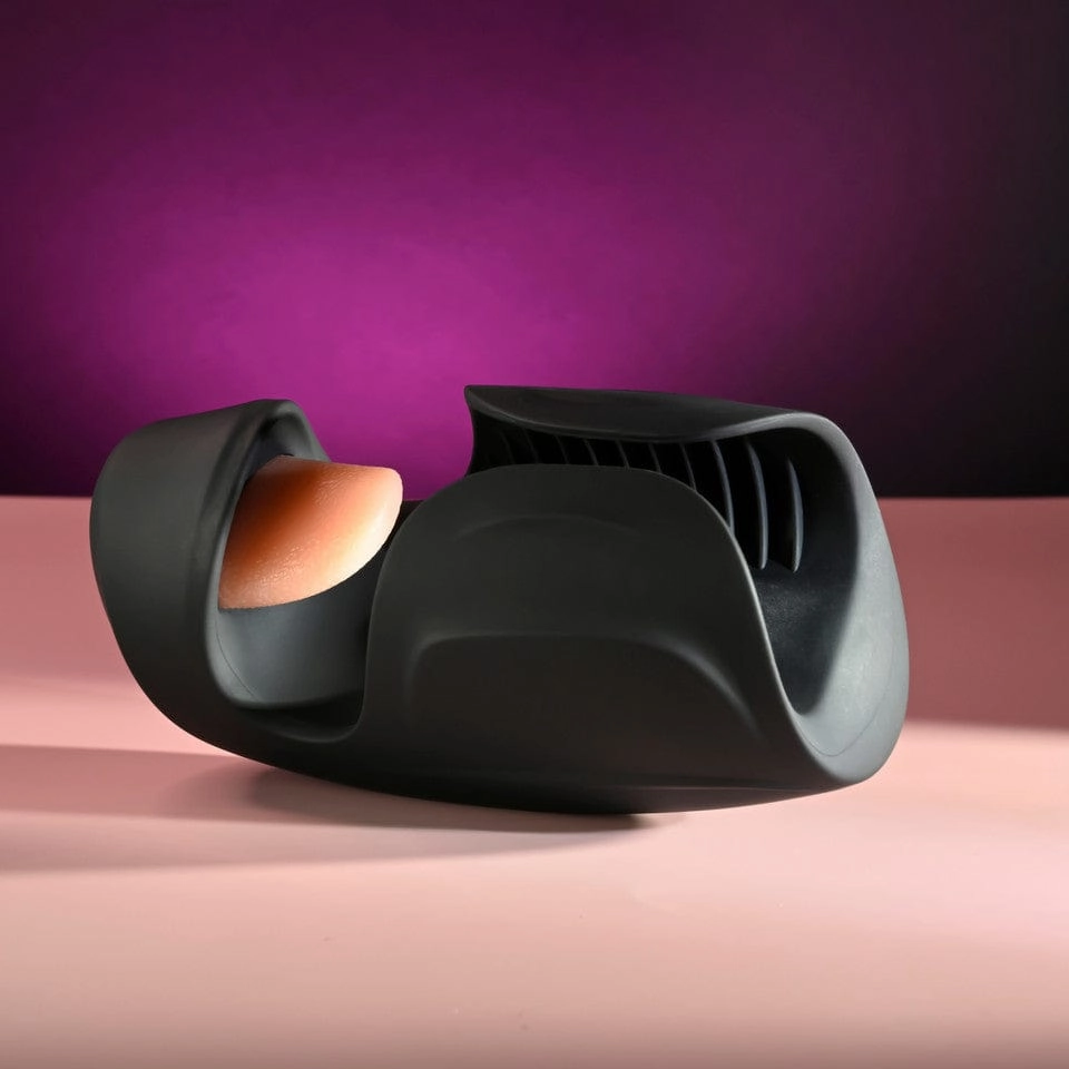 Zero Tolerance - Lick The Tip Vibrating Stroker Masturbator (Black)