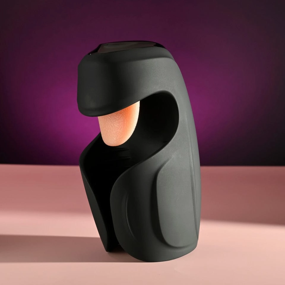Zero Tolerance - Lick The Tip Vibrating Stroker Masturbator (Black)