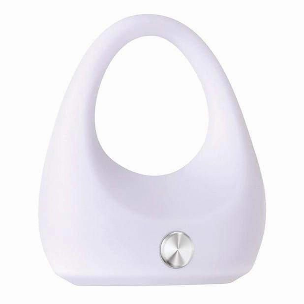 Zero Tolerance - White Lighting Vibrating Cock Ring (White)