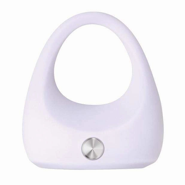 Zero Tolerance - White Lighting Vibrating Cock Ring (White)