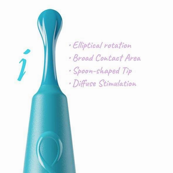 Zumio - I Spirotip Vibrator Clit Massager (Blue)